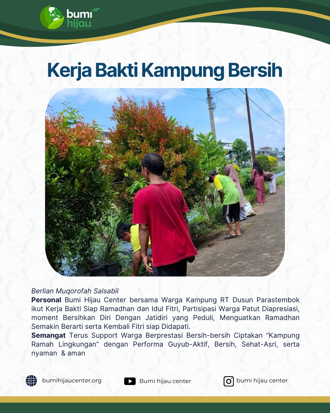 Kerja Bhakti Kampung Bersih